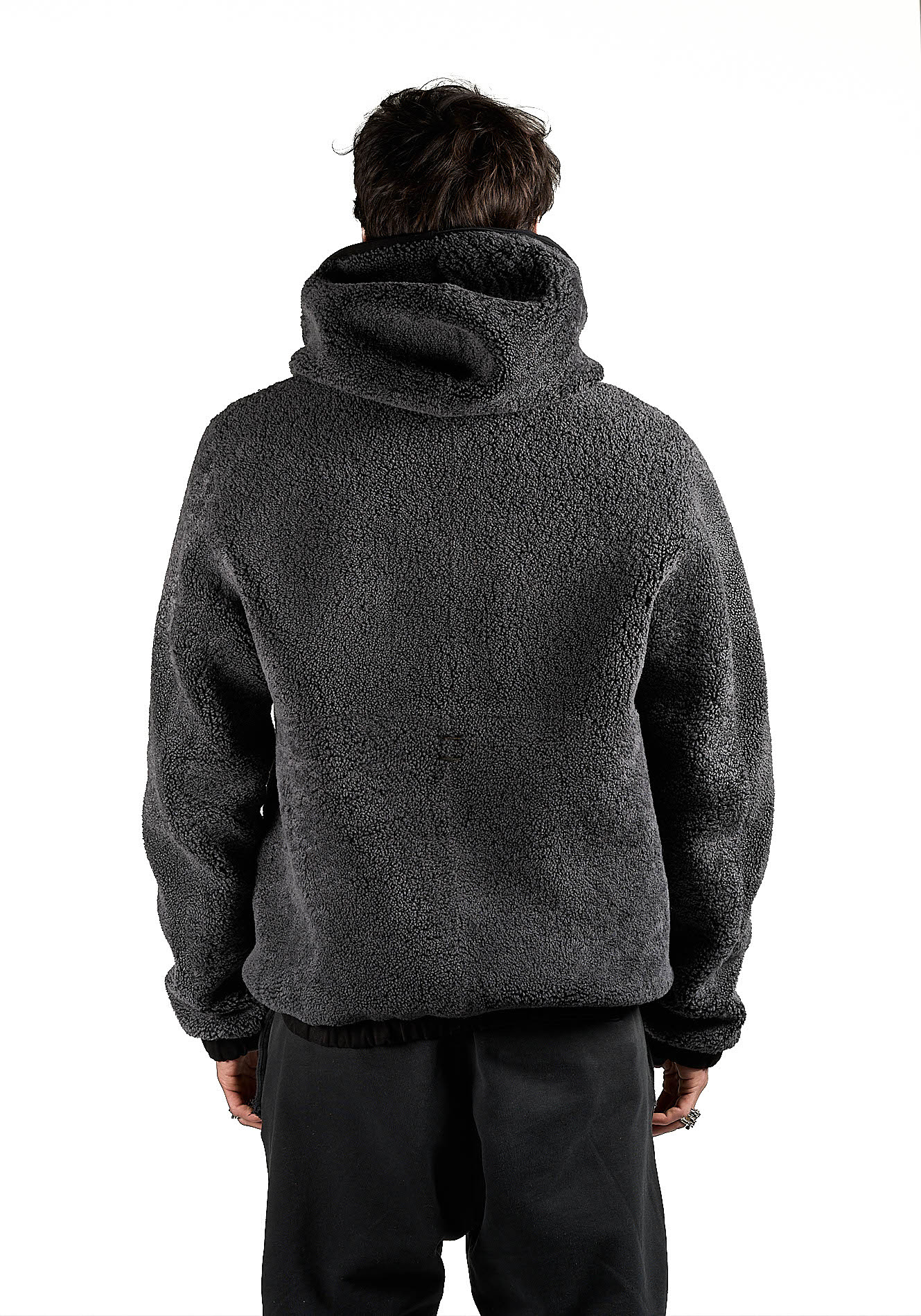 DANIELE BASTA LEATHER AND SILVER JACKET